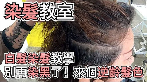 白髮怎麼染｜逆齡髮色｜女生染髮教學- 髮型師諾曼 - 天天要聞