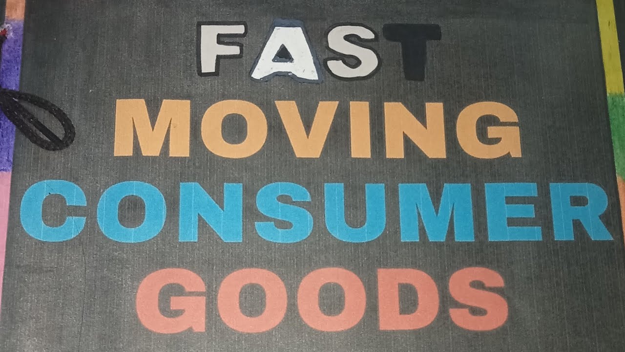 class 11 BST project.. Topic:- Fast moving consumer goods