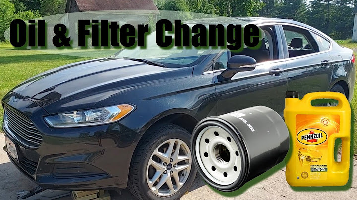 Oil filter 2015 ford fusion