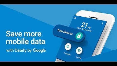Datally: A new mobile data-saving app by Google [HINDI]