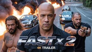 FAST X 2 – Legacy of Speed | Vin Diesel, Jason Momoa, Jason Statham | 4K Trailer