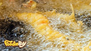 왕새우 튀김 / Fried King Shrimps - Korean Street Food / 수철이네 왕새우튀김 아주대점