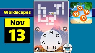Wordscapes November 13 2020 Daily Puzzle Walkthrough screenshot 5