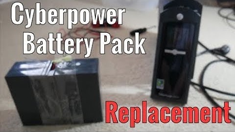 Cyberpower CP1350AVR/CP1500AVR UPS Battery Pack Replacement