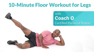 10-Minute Seated Leg Workout (With a Chair for Beginners and