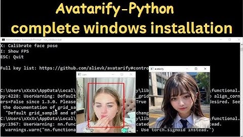 Avatarify-Python: Eenvoudige en complete Windows-installatiehandleiding voor realtime avataranima...
