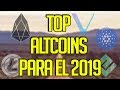 ✅TOP 5 Criptomonedas para el 2019 - Para tener en tu radar