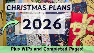 Christmas Coloring Books Haul & My Insane Holiday Plans | Adult Coloring