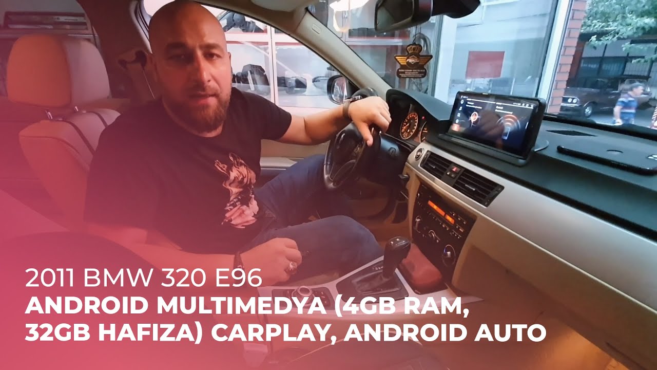 2011 BMW 320 E96 // Android Multimedya (4GB Ram, 32GB Hafıza) CarPlay, AndroidAuto #birlikoto