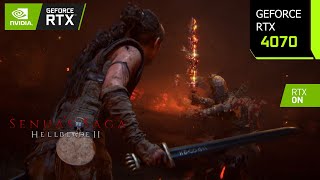 Senua’s Saga Hellblade 2 | RTX 4070 4K, 1440p, 1080p DLSS 3.7 Frame Generation | PC Performance