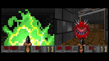 Doom - episode 2 mission 4: Deimos Lab - gameplay