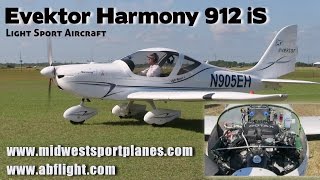 Evektor Aircraft – Harmony light sport aircraft 912 iS engine upgrade and Dynon Glass Panel