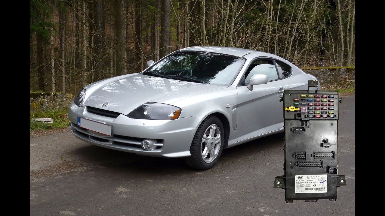 Hyundai coupé remplacement relais clignoteur ( clignotant )