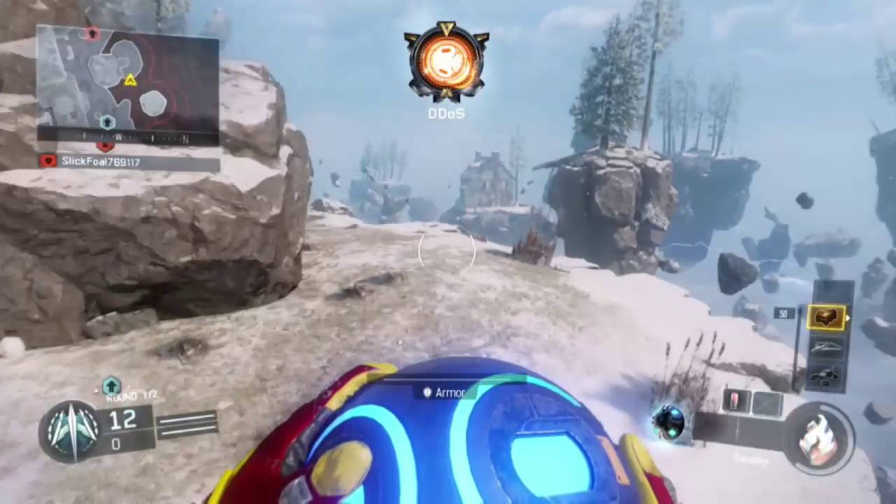 Black Ops 3 - CRAZY UPLINK THROW SPOTS ON INFECTION!