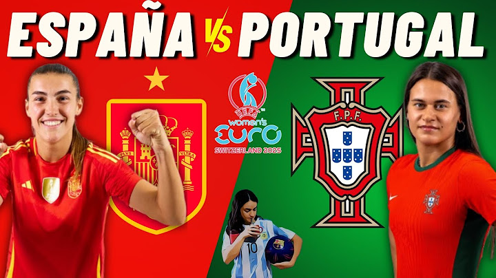 ESPAÑA vs PORTUGAL 🎙️ COMENTARIOS EN VIVO ⚽ J. 1 EUROCOPA SUIZA 2025 #weuro2025