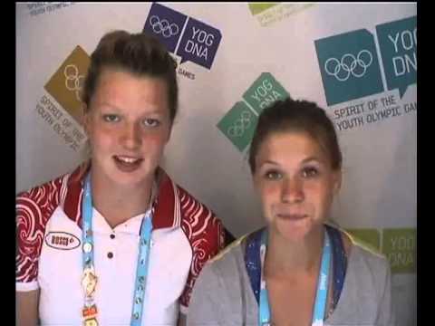 yogurt Meet Tanya,Alyona,Danil Nanjing 2014 Athlete in Athletics