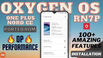 Oxygen OS 11 Ported Rom From OnePlus Nord CE For Redmi Note 7 Pro || Best For Gaming 🔥🔥 | Must Watch