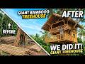 I Built a Two-Story Bamboo Treehouse by Hand