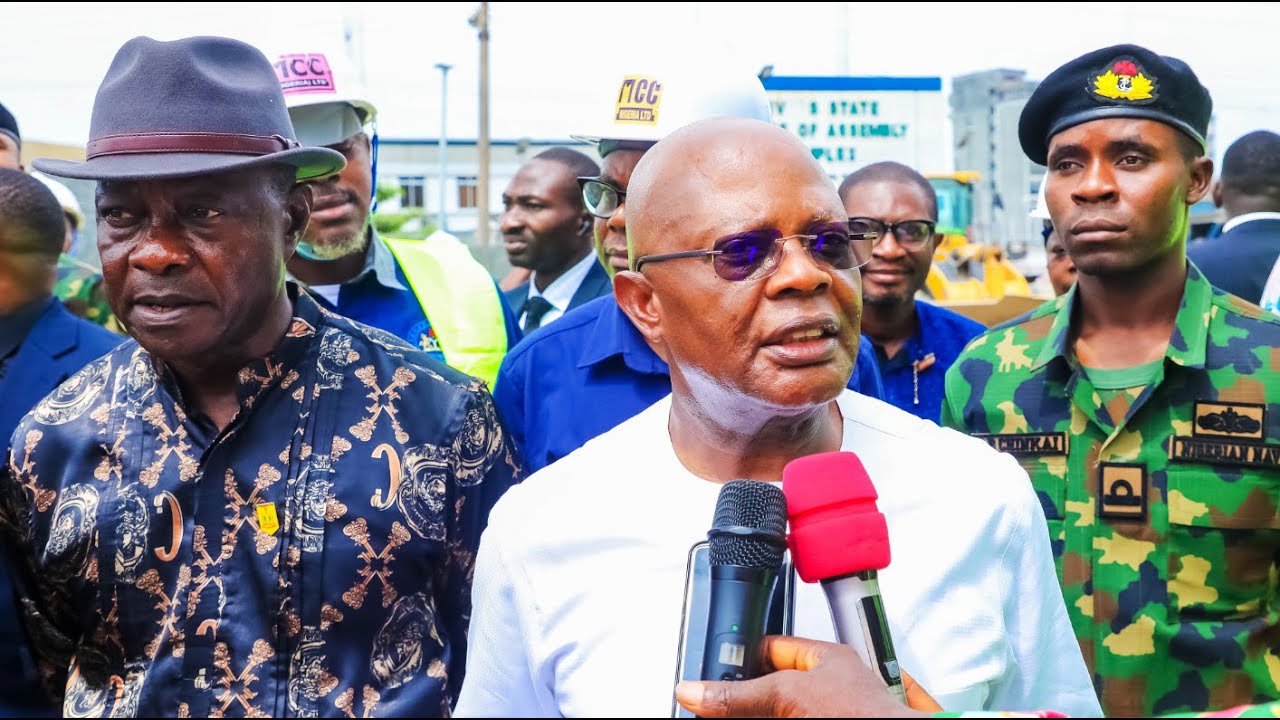 Rivers Sole Administrator Inspects The State House of Assembly Complex Project Started By Fubara