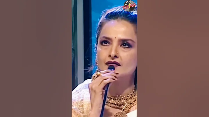Rekha Dedicated Shayari To The Audience #rekha #ra...