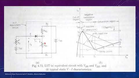 1 9 Unijunction transistor & UJT relaxation oscillator