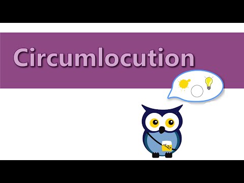 Video: Este circumlocuția un cuvânt?