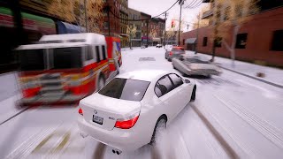 GTA 4 WINTER CRASH TEST OF REAL CARS 126 by ILoveGTA 8,194 views 1 month ago 10 minutes, 4 seconds