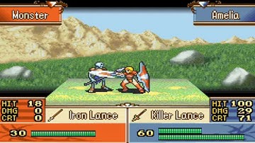 AMELIA, ROSS AND EWAN SUPER TRAINEE CUSTOM ANIMATION FIRE EMBLEM MICROHACKING