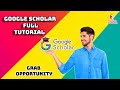 Google Scholar tutorial/ google scholar search/ how to use Google Scholar/ Google scholar ai tool