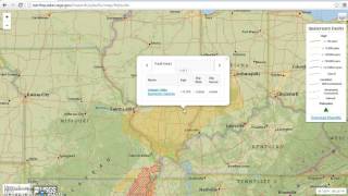 Interactive Fault Map