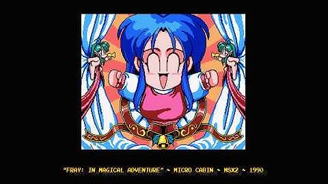 [MSX2] - "Fray: In Magical Adventure" - Rolling Demo