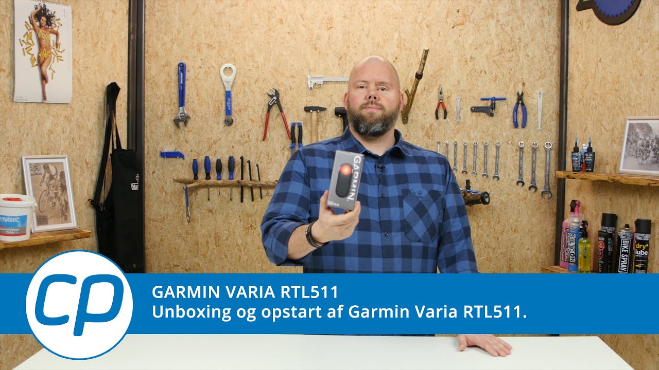 Garmin Varia RTL511 radar - Unboxing og demo - YouTube