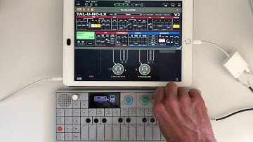 Using OP-1 As A MIDI Controller Part 1