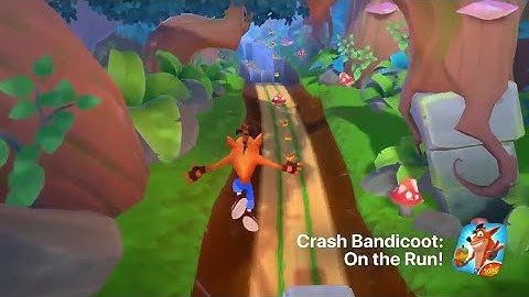 Crash Bandicoot: On the Run! | Promotional | App Store (iOS) 🎬