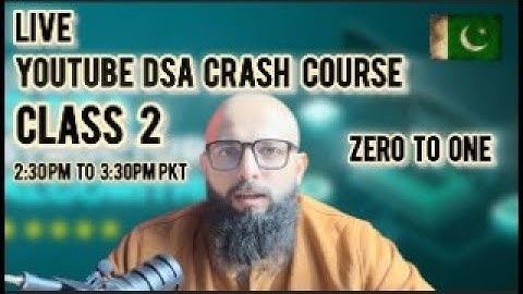 DSA Class 2 | Introduction to Data Structures & Algorithms for Beginners (Urdu/Hindi)