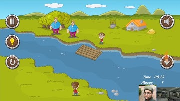 River Crossing Logic IQ Level 3 Solution