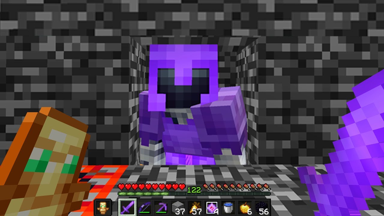 I Trapped My Enemy in Bedrock on a Hardcore SMP - YouTube