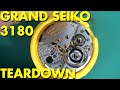 [TECH] - GRAND SEIKO 3180 Teardown - The FIRST GRAND SEIKO