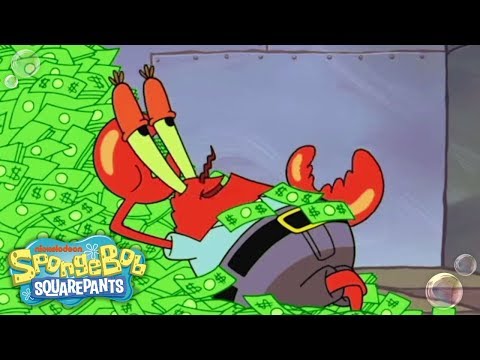 Mr Krabs Green Stuff Money Rap Song You Bring The - 