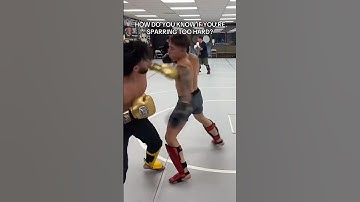 HOW DO YOU KNOW IF YOU’RE SPARRING TOO HARD? #sparring