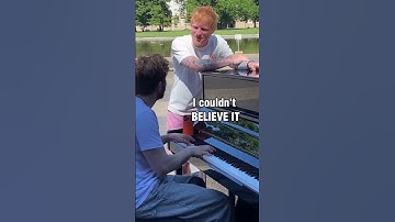 Thumbnail of shocked everyone at a park in Germany 😱🤯😍#edsheeran #sapphire #publicpiano