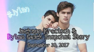 Jackson Krecioch & Dylan Geick Snapchat- September 30, 2017