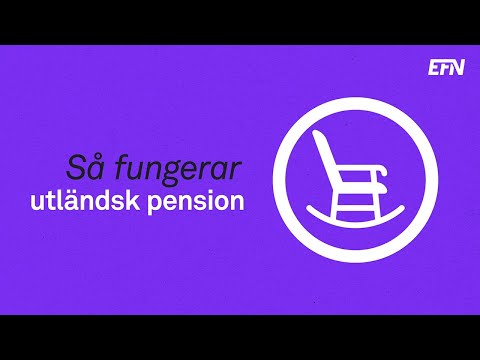 Video: Fungerar Pensionsfonden På Lördag