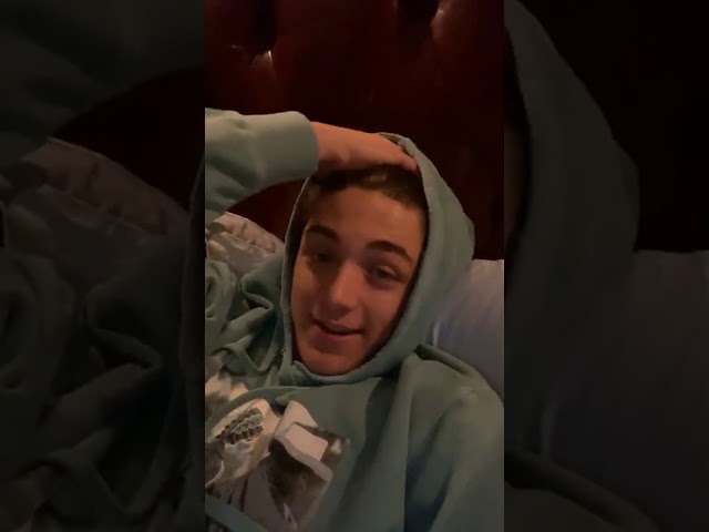 Asher Angel (@asherangel) archived Instagram live stream from May 5, 2020
