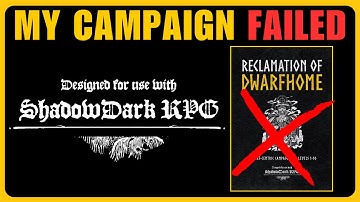 Mijn Shadowdark-campagne is mislukt: dit is de reden