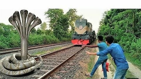 snake newtrend! funny train nagin dance vfx video! kinemaster editing video