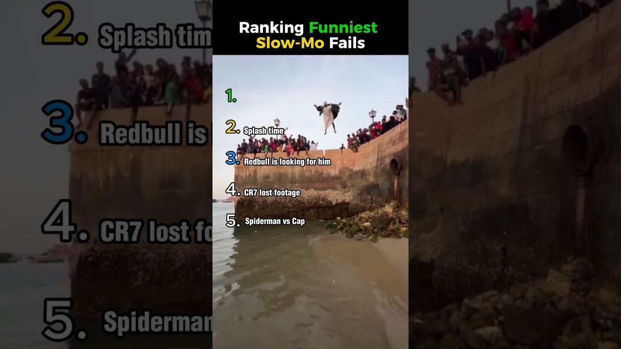 Ranking Funniest Slow-Mo Fails 😂