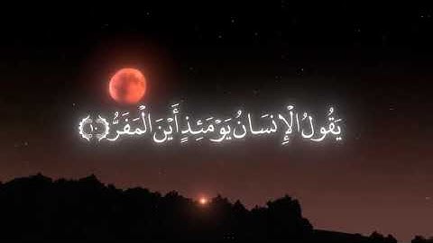 يسأل ايان يوم القيامه | قارئ ياسر الدوسري 