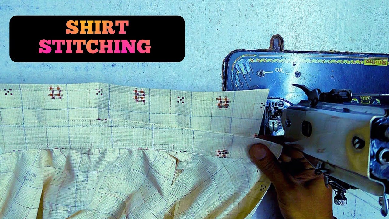 Shirt stitching full video l perfect stitching l shirt silane ka tarika l சட்டை தைப்பது எப்படி?