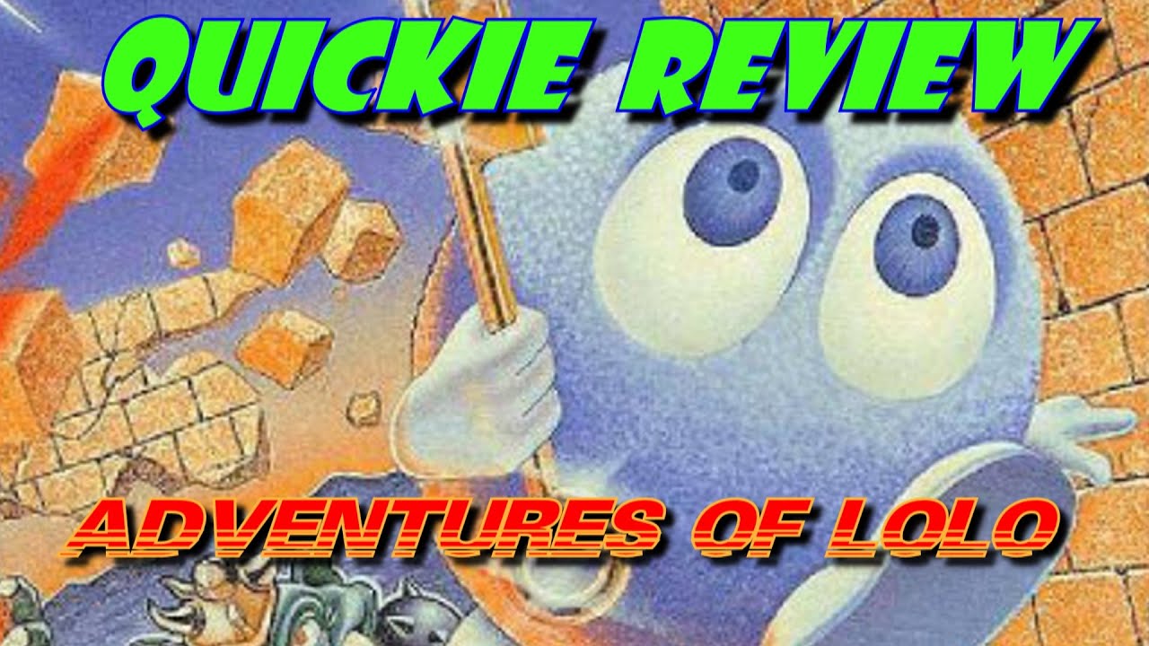 Adventures of Lolo NES - Quickie Review | Nefarious Wes - YouTube